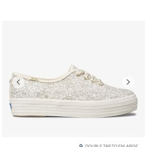 Kate Spade Triple Kick Glitter Ked Sneakers